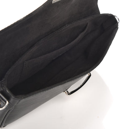 Louis Vuitton Epi Montaigne Pochette Black 5 of 10