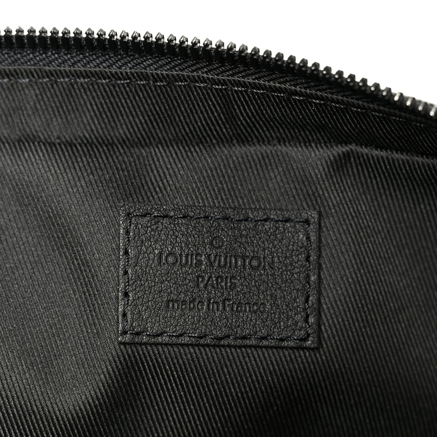 Calfskin Monogram Shadow Trio Messenger Black