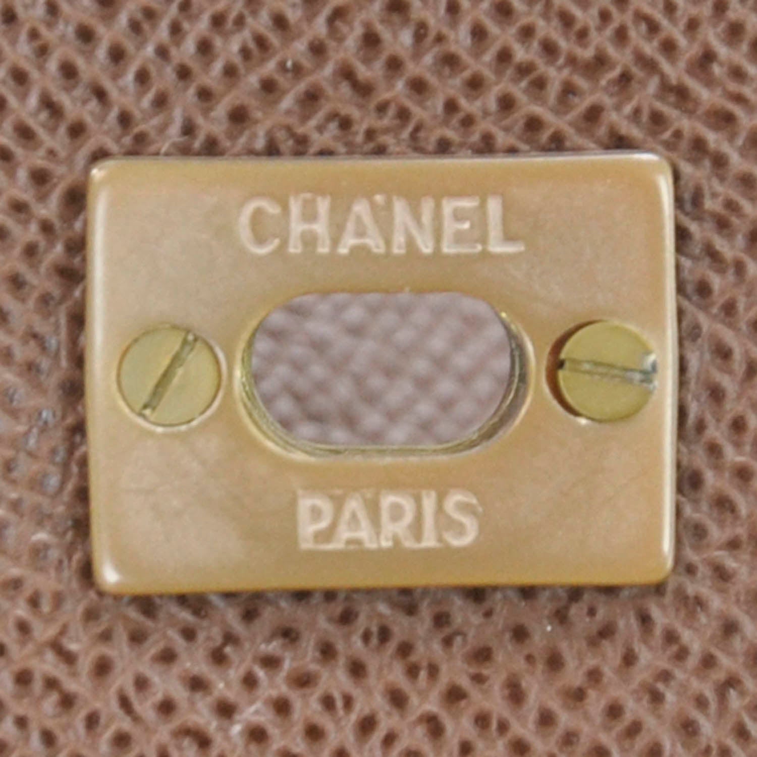 Chanel Caviar Flap Bag Brown 11 of 12