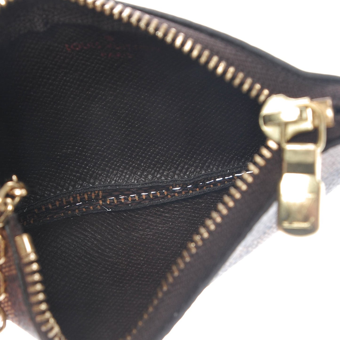 Damier Ebene Key Pouch