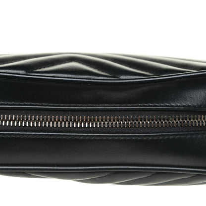 Saint Laurent Calfskin Matelasse Monogram Lou Camera Bag Asphalt 13 of 16