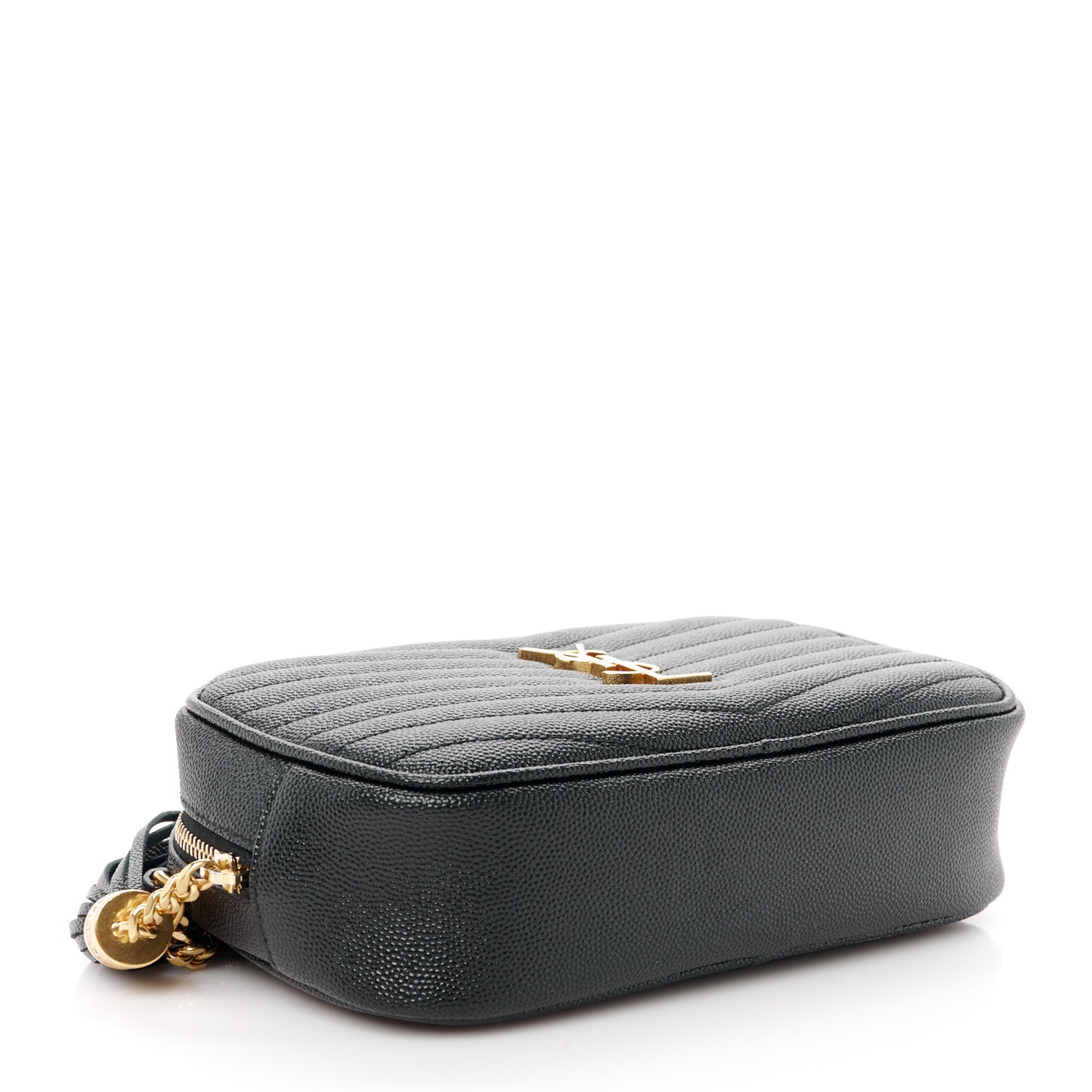 Grain De Poudre Matelasse Monogram Mini Lou Camera Bag Black