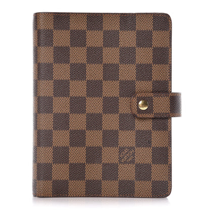 Louis Vuitton Damier Ebene Medium Ring Agenda Cover 1 of 10