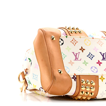 Louis Vuitton Monogram Multicolor Courtney MM White 9 of 10