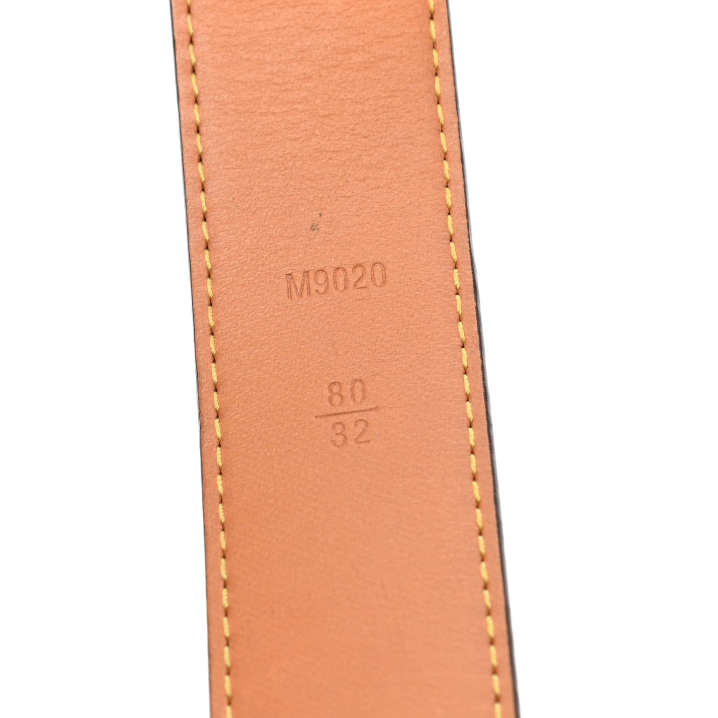Damier Ebene Essential V Belt 80 32