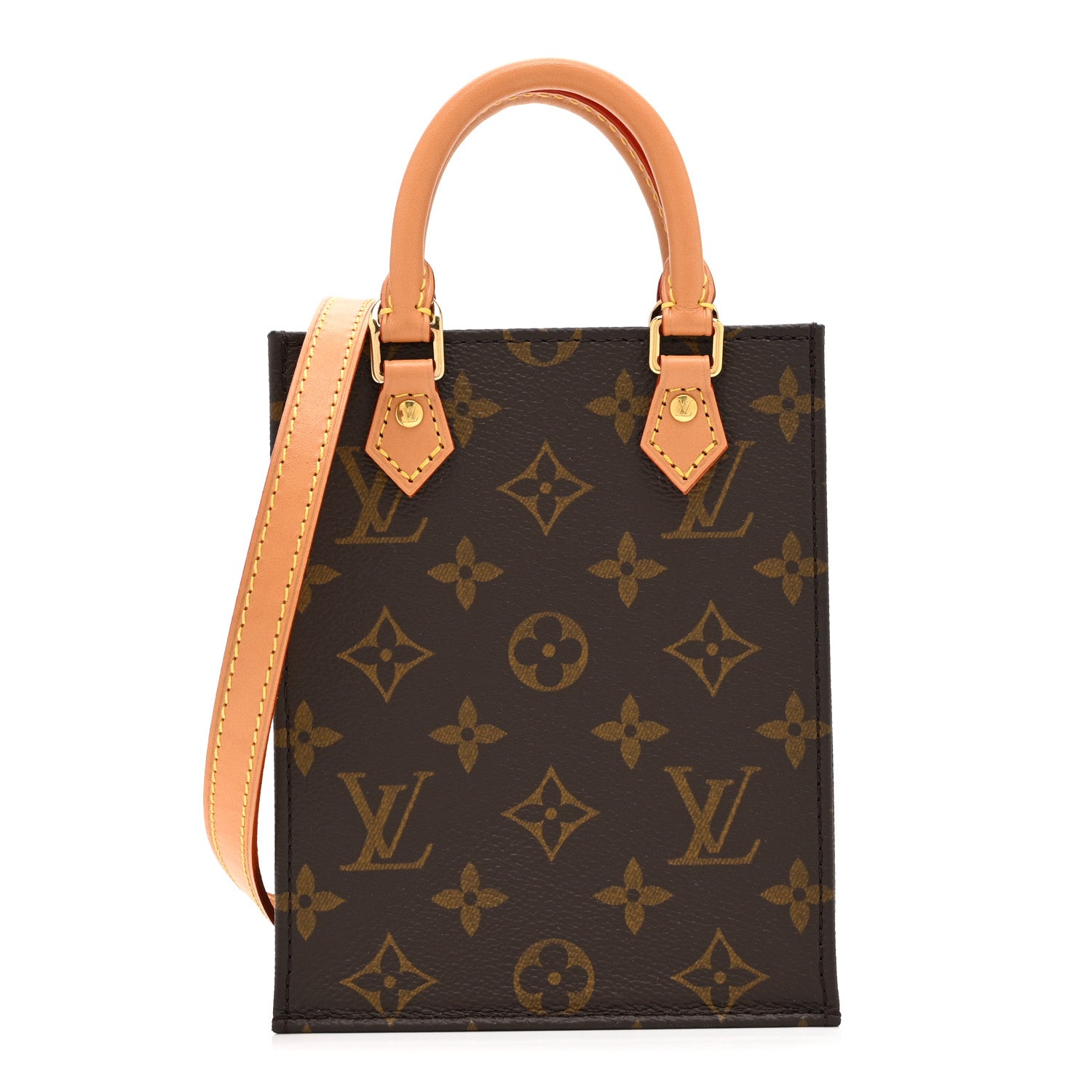 Louis Vuitton Monogram Petit Sac Plat 1 of 10