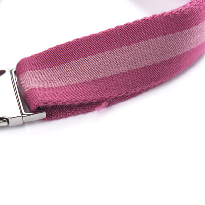 Gucci GG Monogram Web Double Pocket Belt Bag Pink 8 of 11
