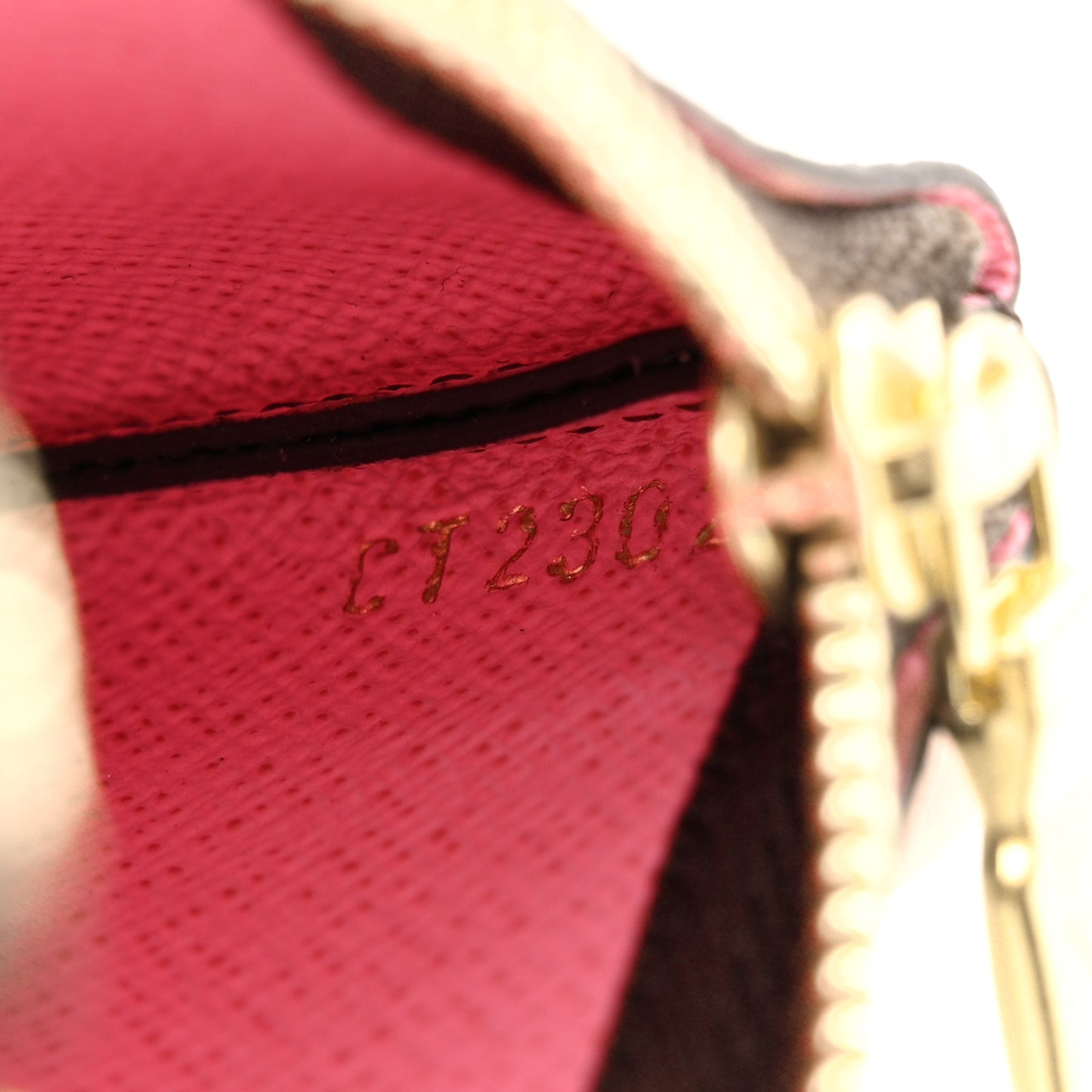 Monogram 2022 Christmas Animation Paris Key Pouch Pink
