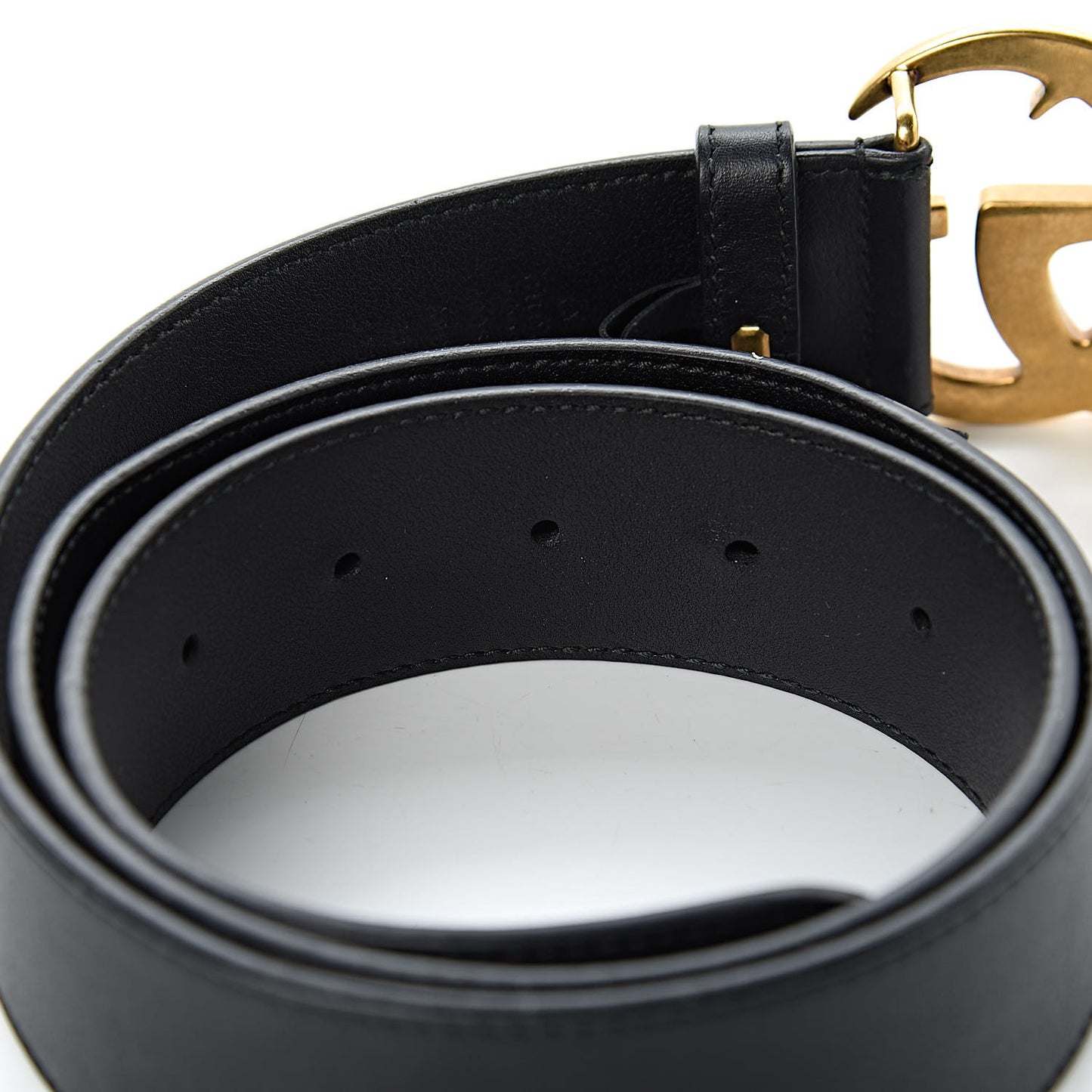 Calfskin Double G 40mm Belt 85 34 Black