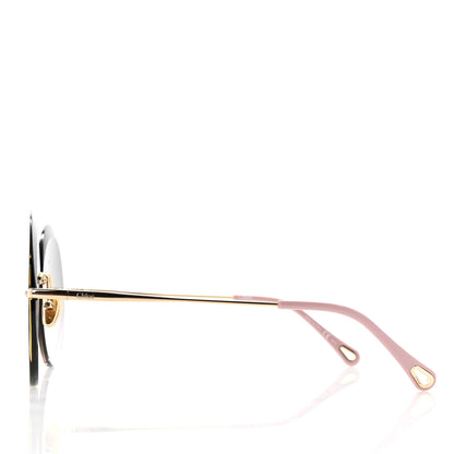 Chloe Metal Round Sunglasses CH0063S Pink 3 of 8