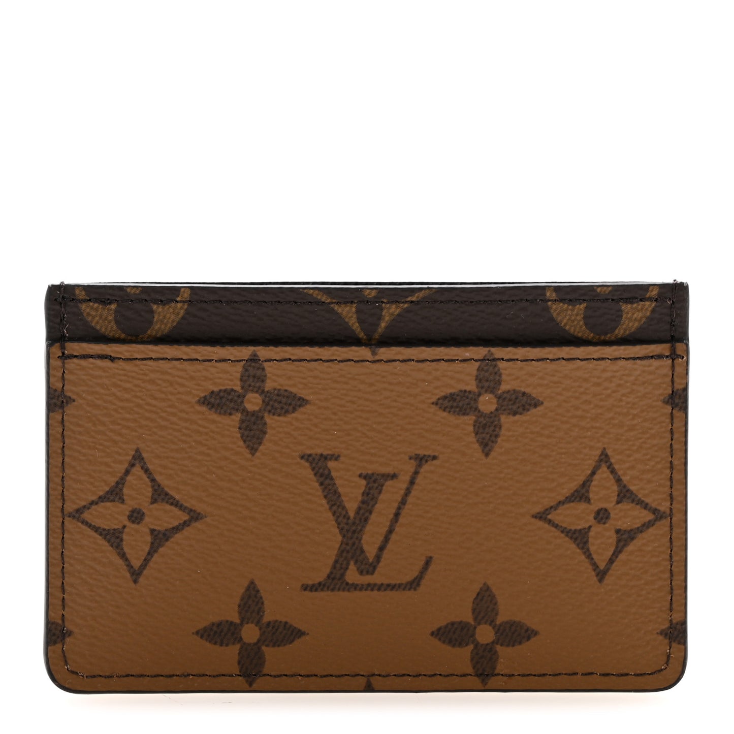 Reverse Monogram Card Holder