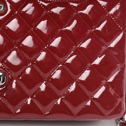 Chanel Patent Quilted Maxi Double Flap Red 20 of 24