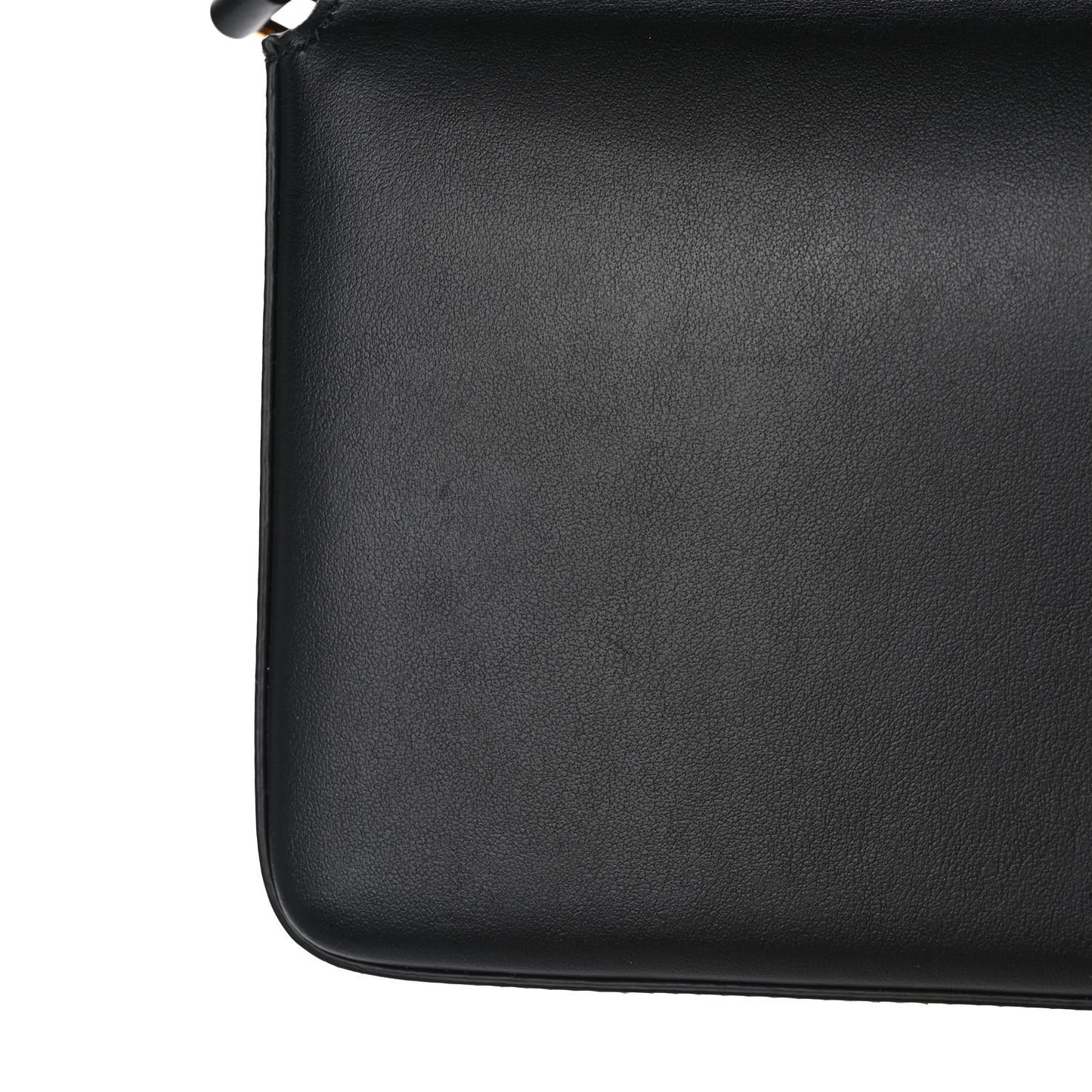 Calfskin Mini Vintage Check Note Bag Black