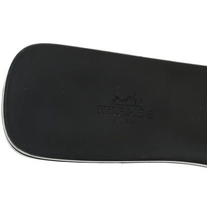 Hermes Rubber Aloha Sandals 41 Black 6 of 9