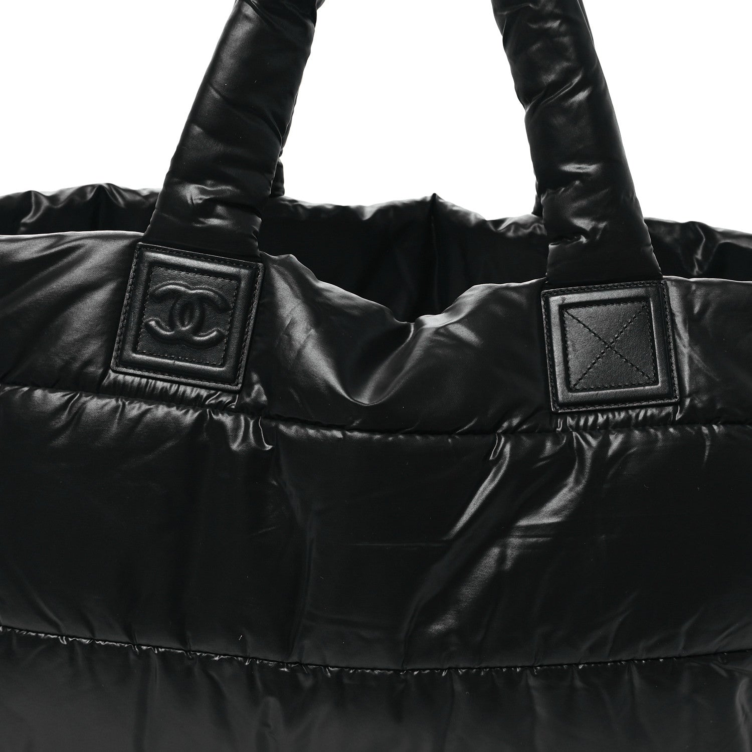 Chanel Nylon Coco Cocoon Large Reversible Tote Black 8 of 16