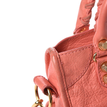 Balenciaga Agneau Giant 12 Gold Hardware Mini City Rose Azalee Rose Jaipur 14 of 20