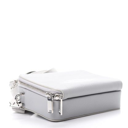 Christian Dior X AIR JORDAN Grained Calfskin Crossbody Grey 4 of 12