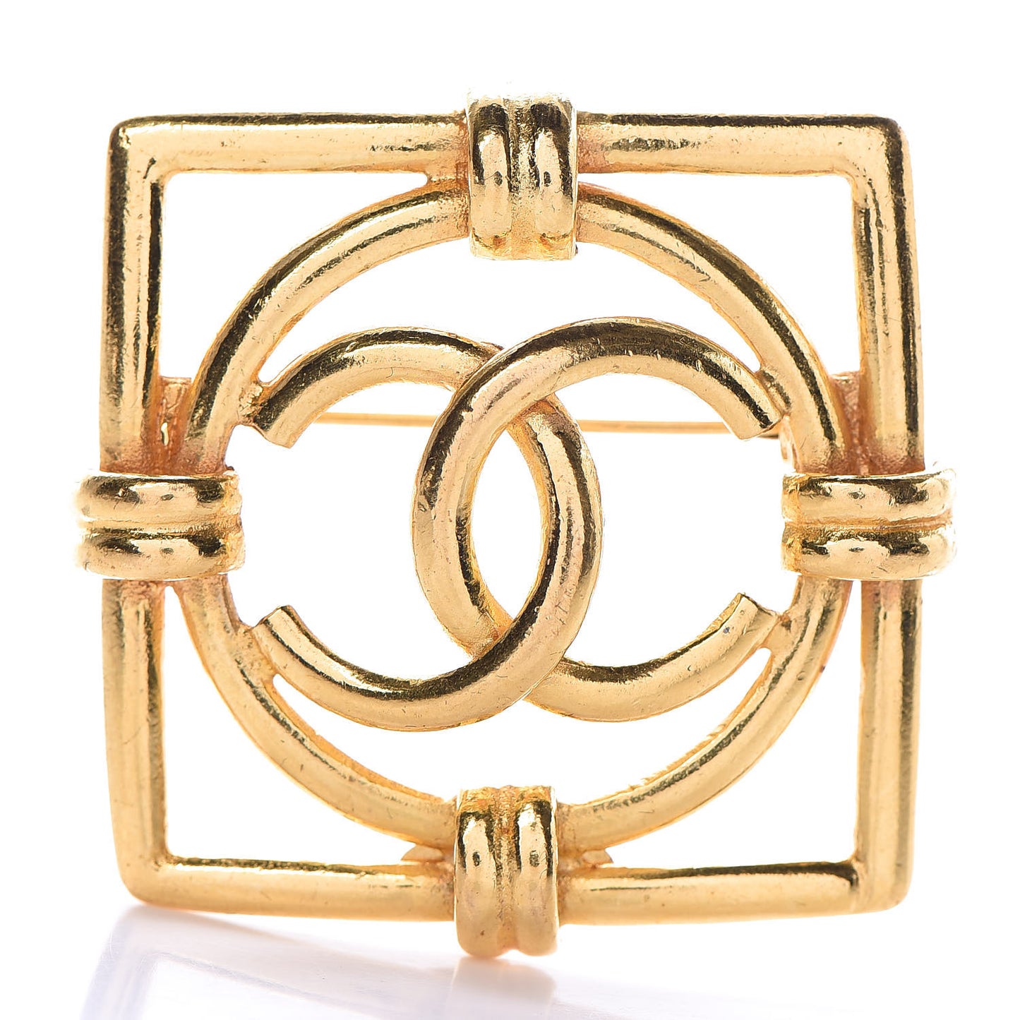 CC Brooch Gold