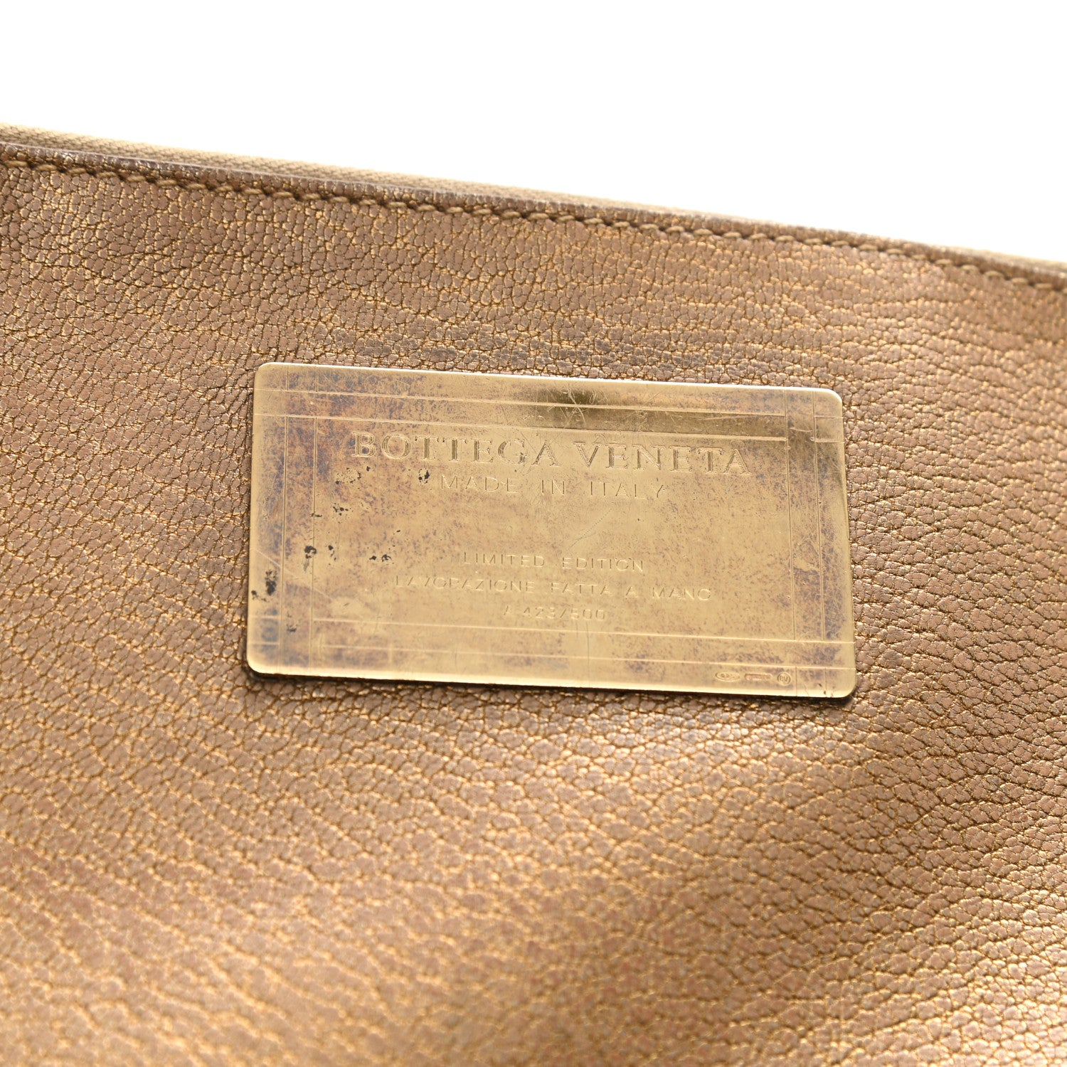 Bottega Veneta Chevre Intrecciato Medium Cabat Ottone 5 of 7