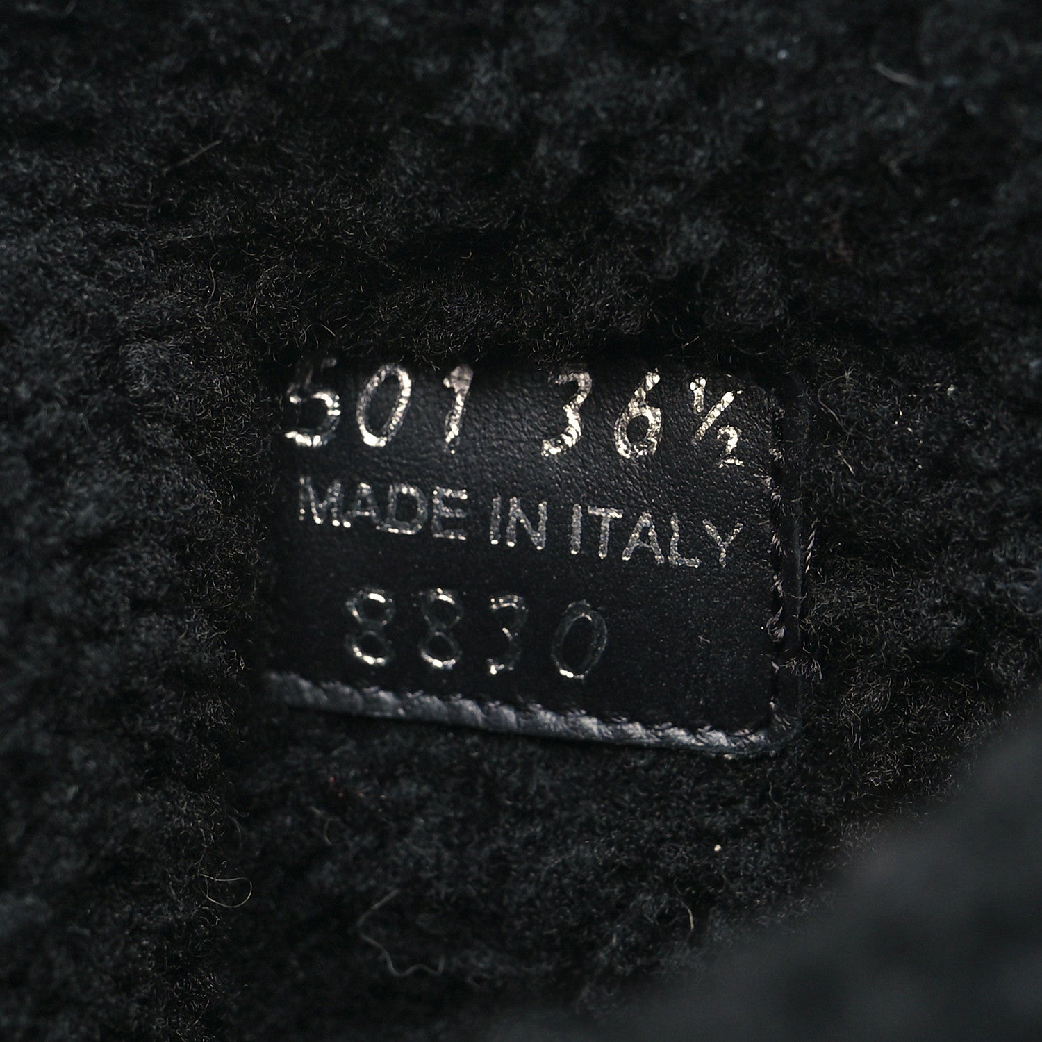 Prada Nylon Rubber Shearling Triangle Logo Monolith 55mm Snow Boots 36.5 Black 6 of 8
