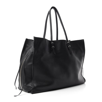 Balenciaga Supple Calfskin Papier A4 Zip Around Tote Black 3 of 10