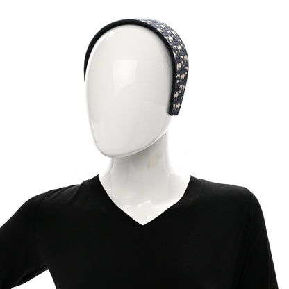 Christian Dior Oblique Headband Blue 2 of 4