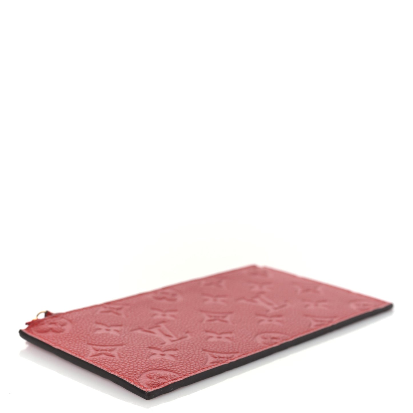 Empreinte Felicie Chain Wallet Zippered Insert Scarlet