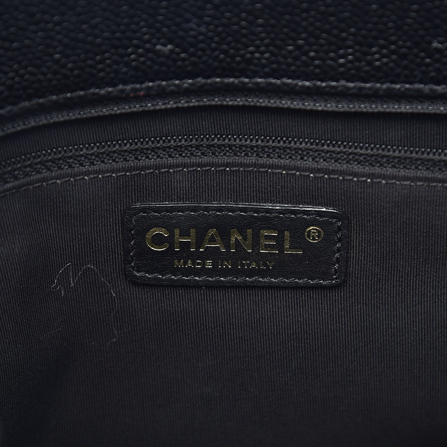 Chanel Caviar Quilted Grand Shopping Tote GST Black 6 of 23