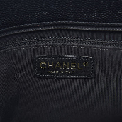 Chanel Caviar Quilted Grand Shopping Tote GST Black 6 of 23