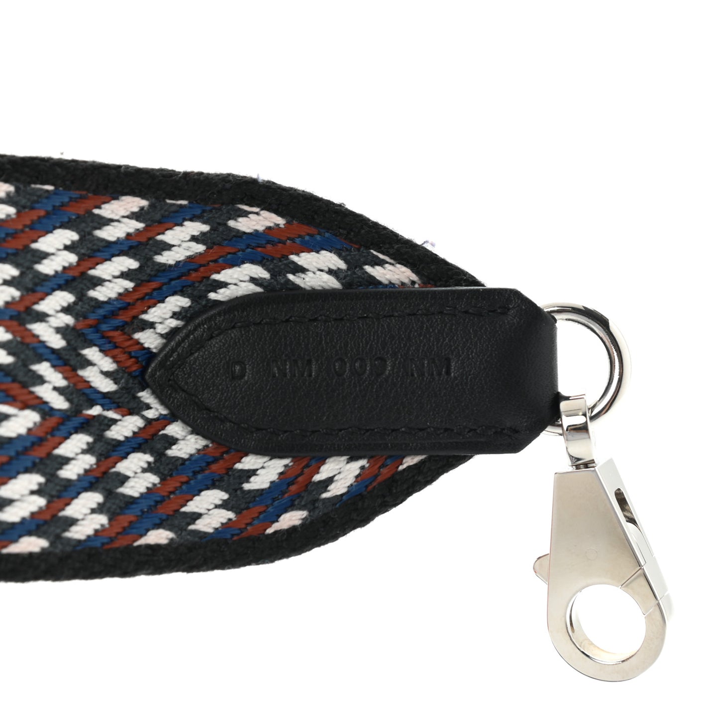 Toile Swift 50mm Sangle ZigZag Shoulder Strap Black White Deep Blue