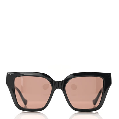 Gucci Acetate Square Frame Chain Sunglasses GG1023S Black 3 of 5