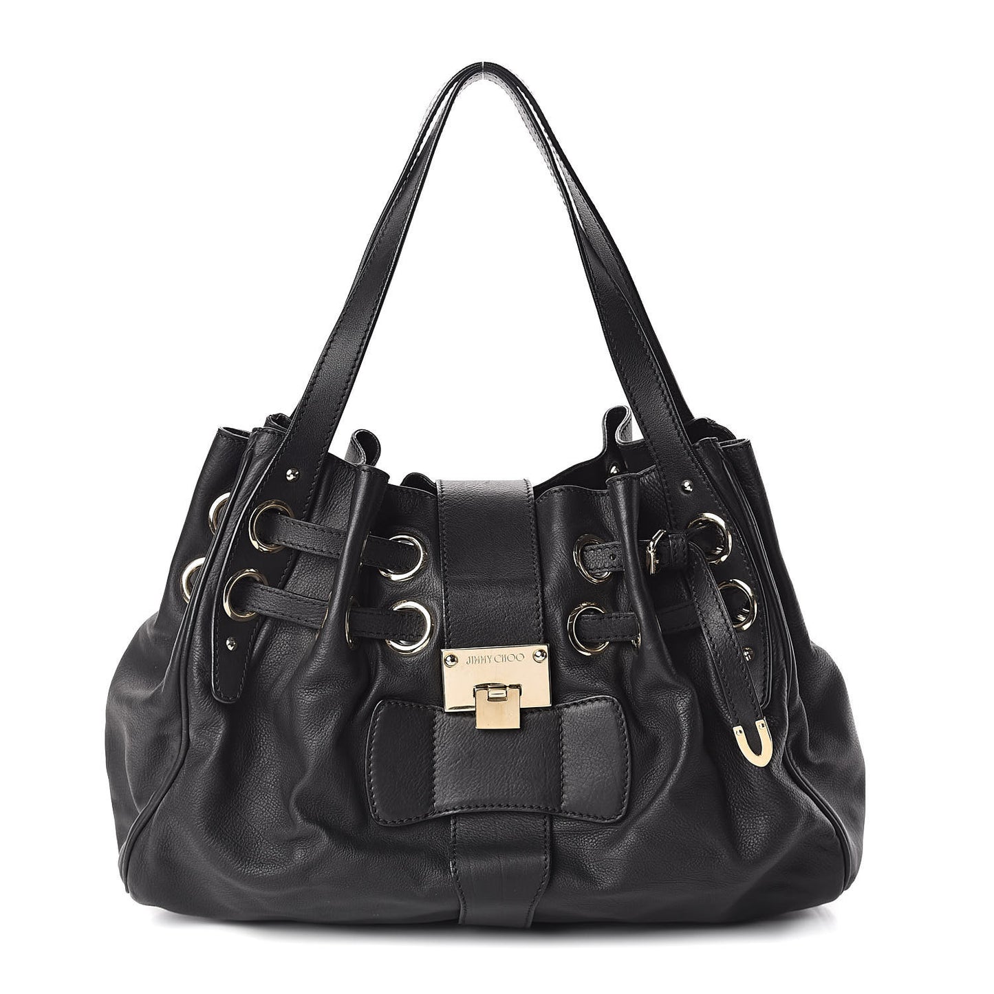 Calfskin Ramona Tote Black