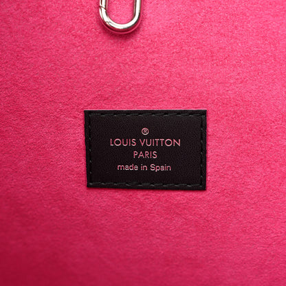 Louis Vuitton Epi Neverfull MM Black Hot Pink 8 of 13