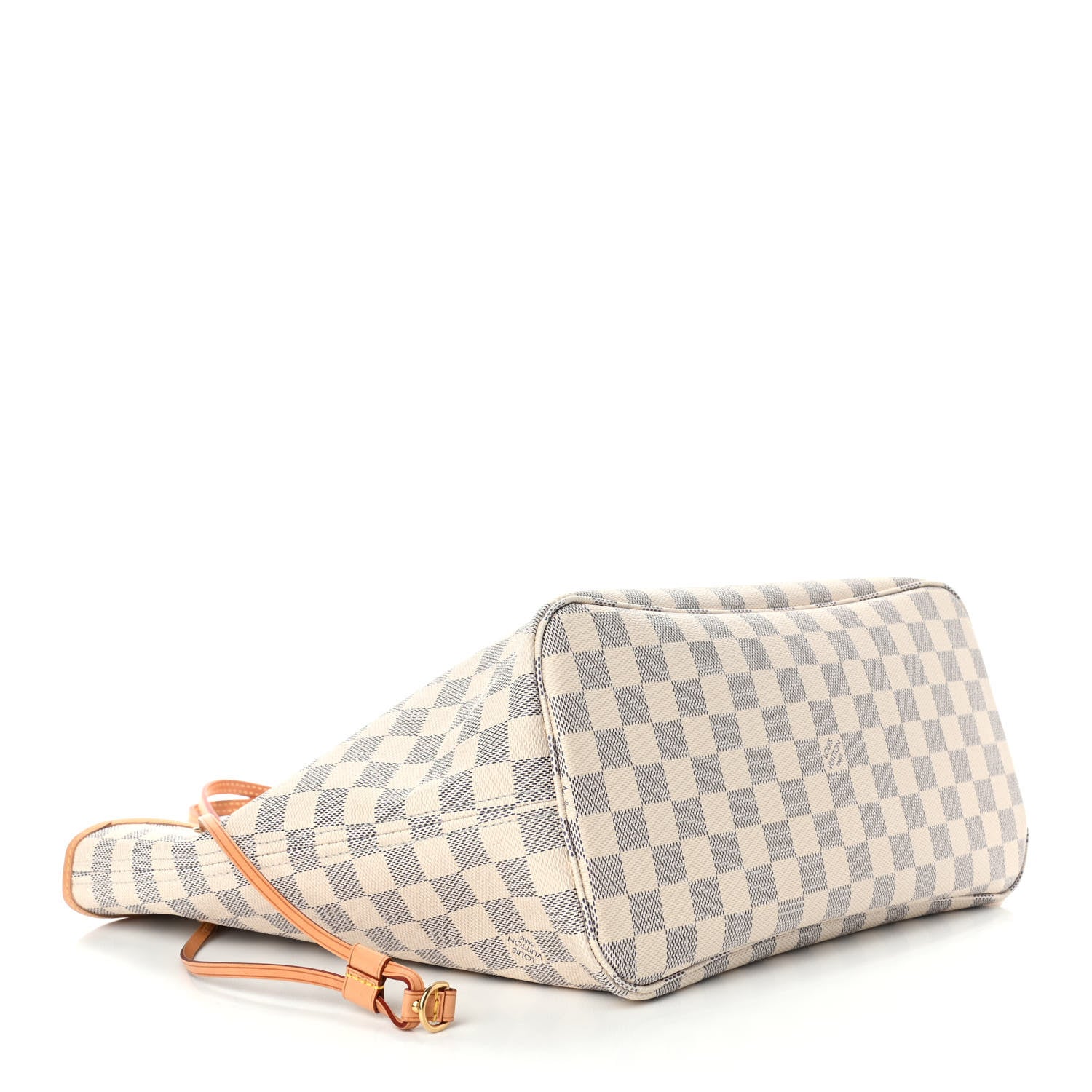 Louis Vuitton Damier Azur Neo Neverfull MM Rose Ballerine 1 of 6