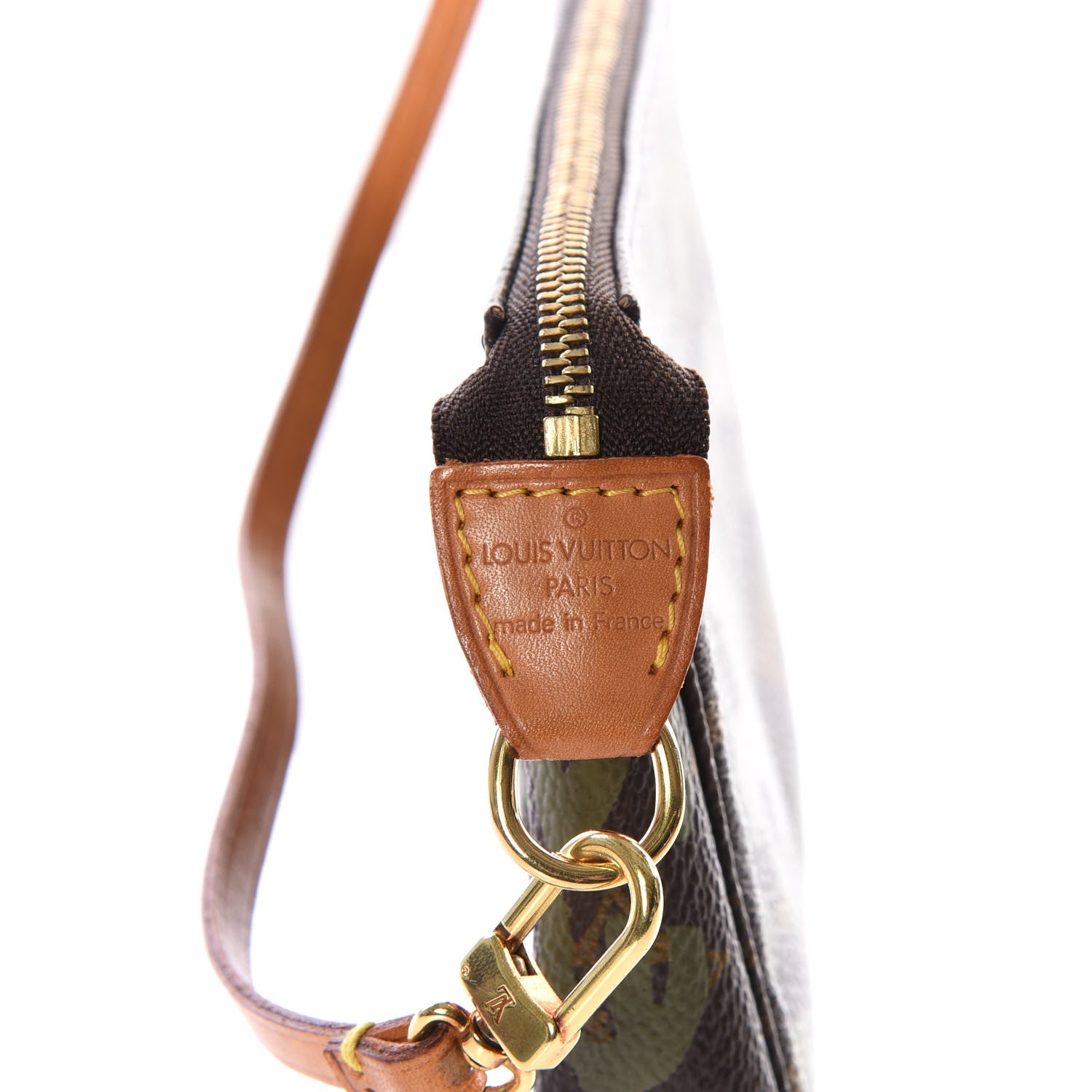 Louis Vuitton Monogram Graffiti Pochette Accessories Kaki 7 of 8