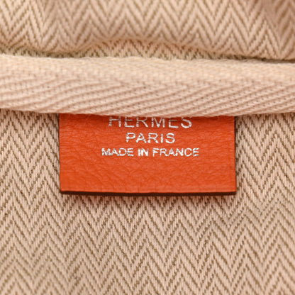 Hermes Taurillon Clemence Victoria 35 Orange 6 of 10