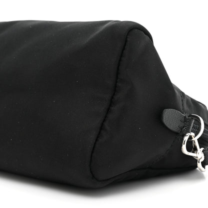 Prada Tessuto Nylon Saffiano Wristlet Black 7 of 8