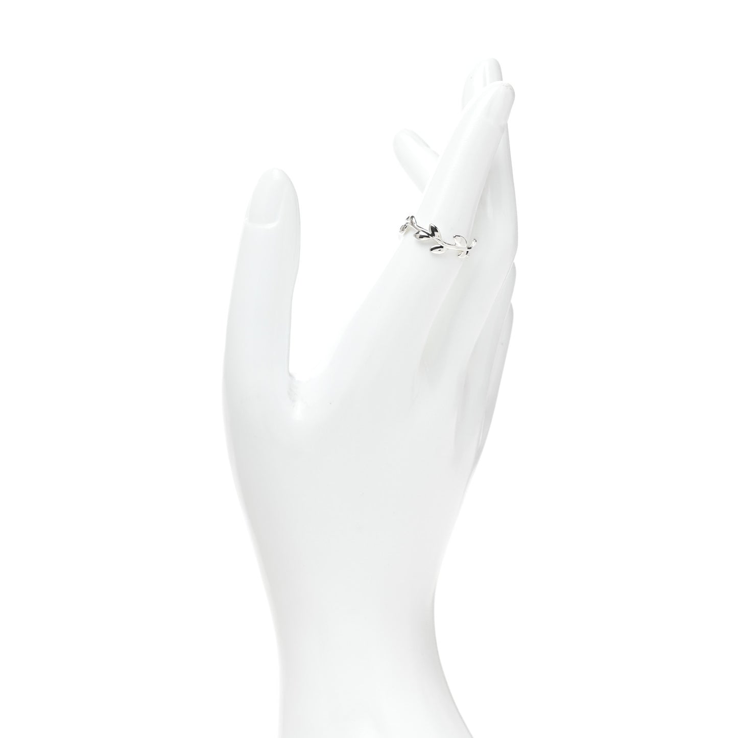 Sterling Silver Paloma Picasso Narrow Olive Leaf Band Ring 52 6