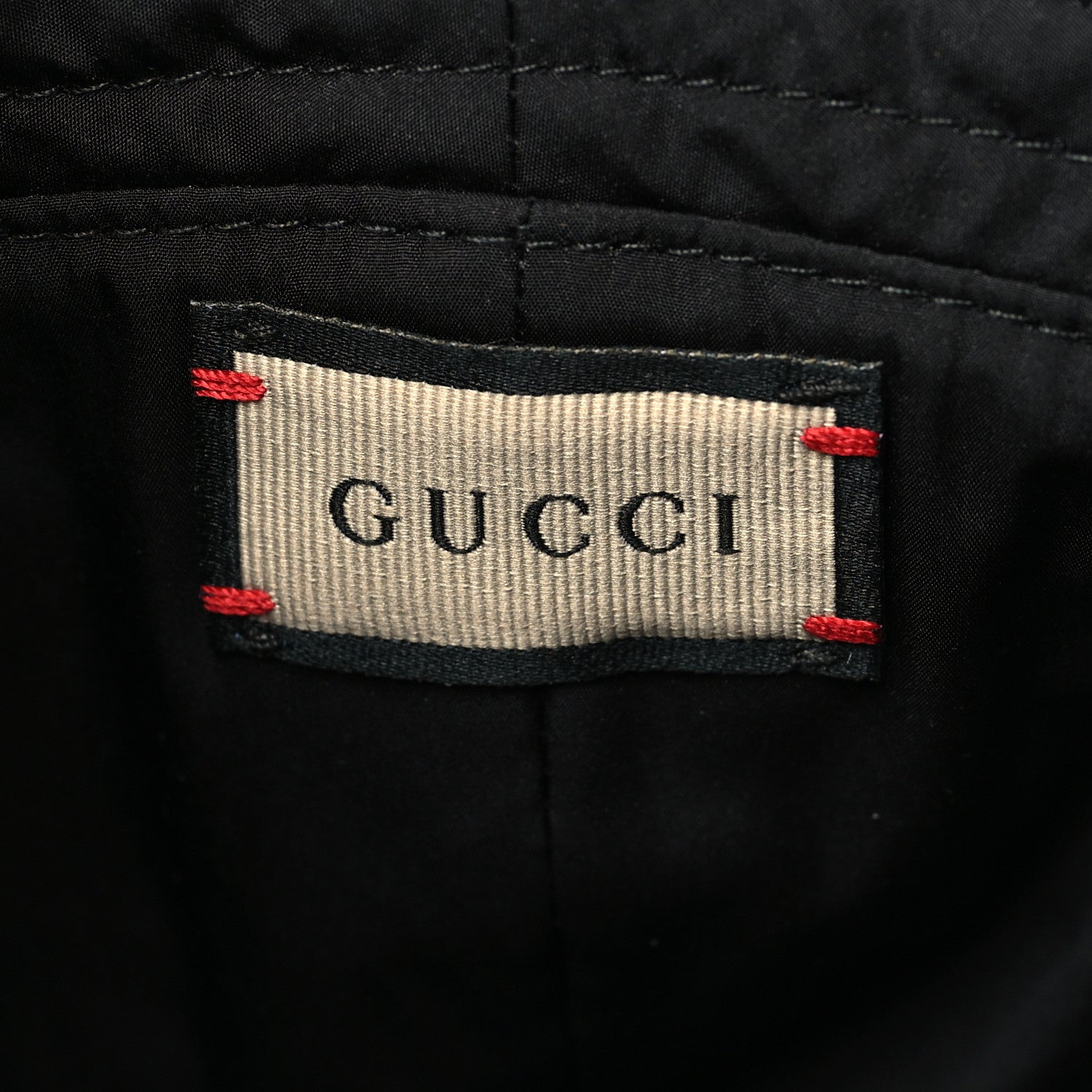 Gucci Nylon GG Bucket Hat M Black 8 of 9