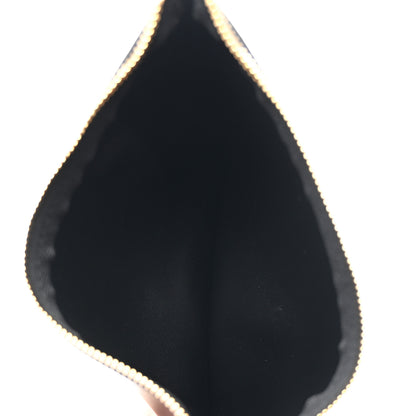 Celine Smooth Calfskin Triomphe Medium Louise Bag Black 6 of 10