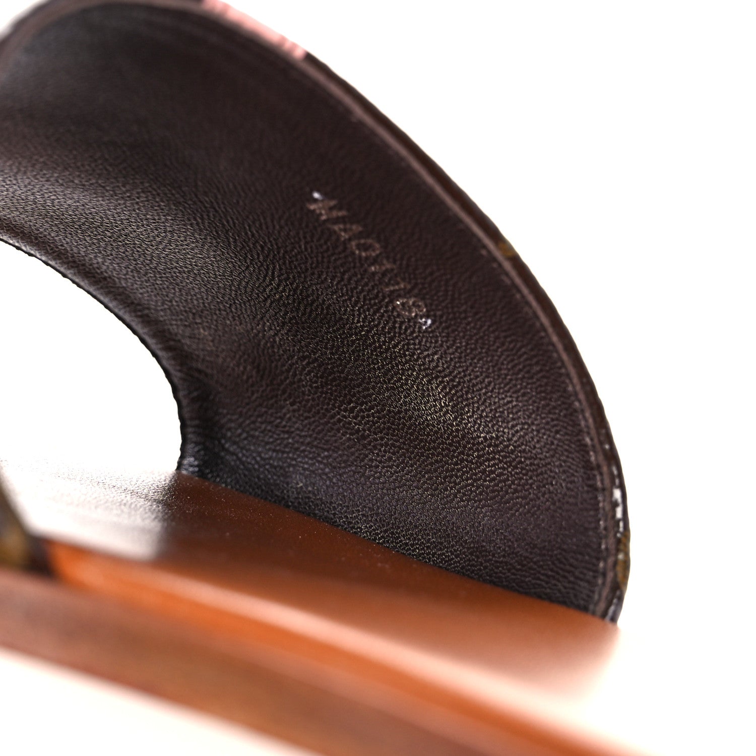 Louis Vuitton Patent Monogram Lock It Flat Mule 40 Cacao 11 of 12