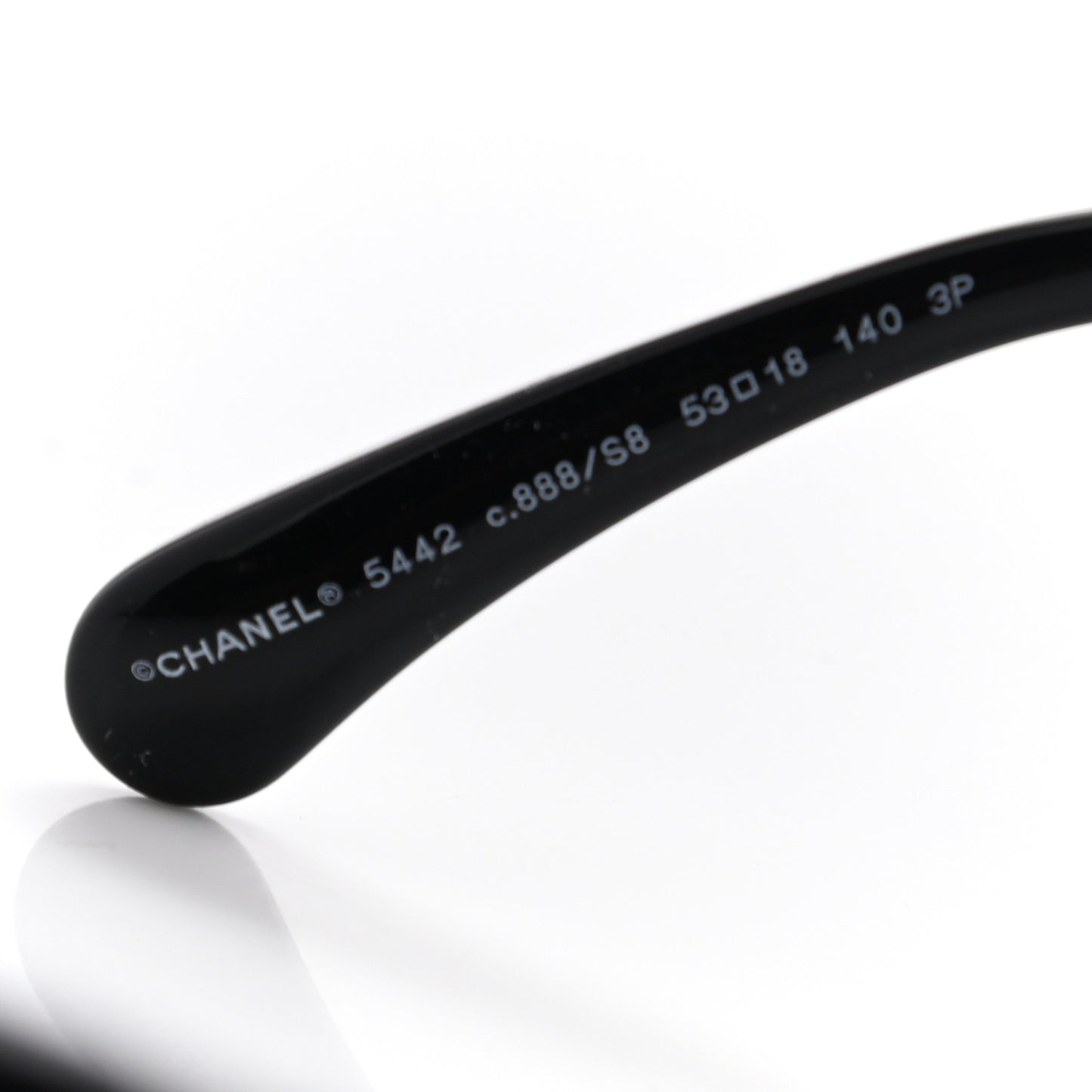 Acetate Metal Polarized Rectangle Sunglasses 5442 Black