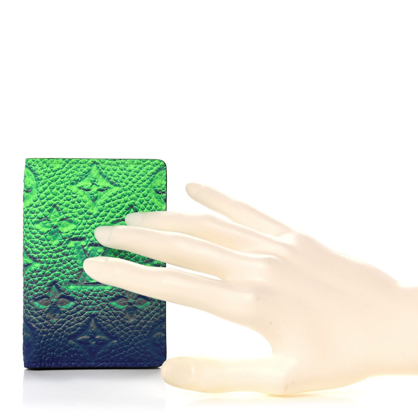 Taurillon Illusion Pocket Organizer Bleu Vert