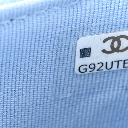 Chanel Caviar Quilted Mini Chain Belt Bag Light Blue 7 of 7