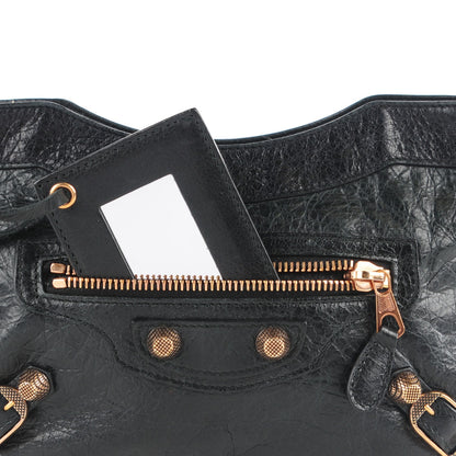 Balenciaga Agneau Giant 12 Rose Gold Hardware Hip Black 11 of 11