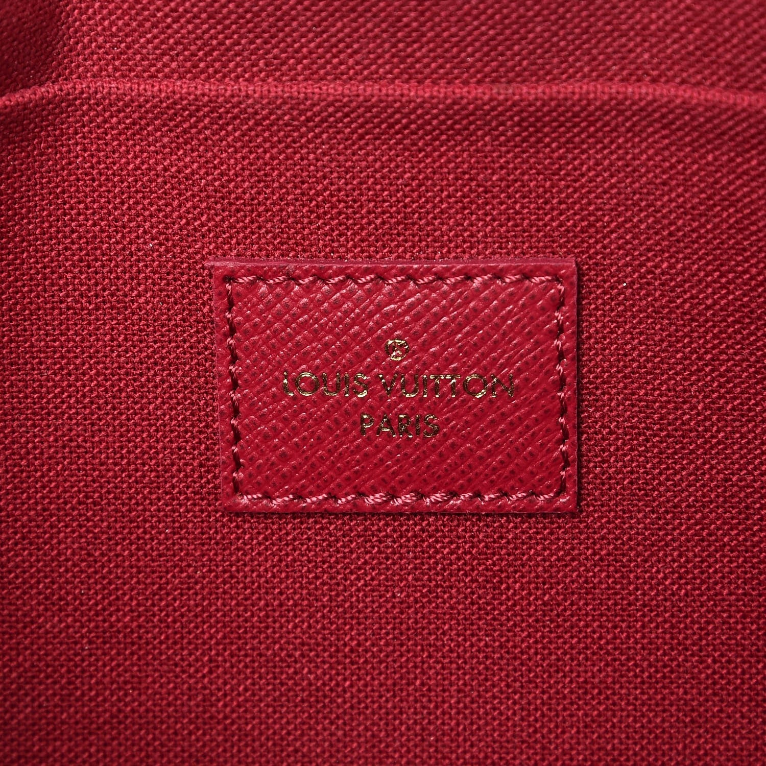 Louis Vuitton Monogram Pochette Felicie Chain Wallet Fuchsia 6 of 9