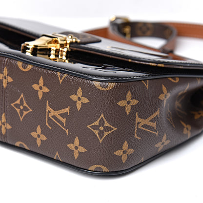 Louis Vuitton Patent Calfskin Monogram Cherrywood BB Black 6 of 11