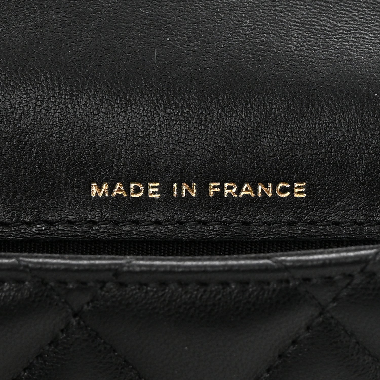 Chanel Lambskin Quilted Top Handle Flap Coin Purse With Chain Black 7 of 12
