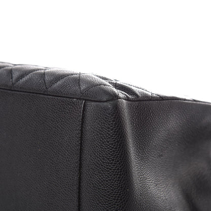 Chanel Caviar Quilted Grand Shopping Tote GST Black 10 of 11
