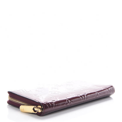 Louis Vuitton Vernis Zippy Wallet Rouge Fauviste 4 of 13